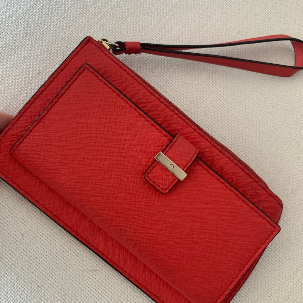 Kate Spade Red Clutch